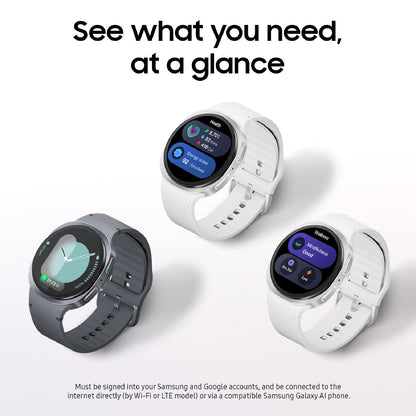 Galaxy Watch 8 (40mm, Bluetooth) – Sleek Aluminum Build, Always-On Display, Advanced Sleep & Heart Tracking, Running Coach, Body Composition Analyzer, 90+ Fitness Modes, Customizable Watch Faces + Free Earbuds | 1-Year Warranty | Easy 14-Day Returns